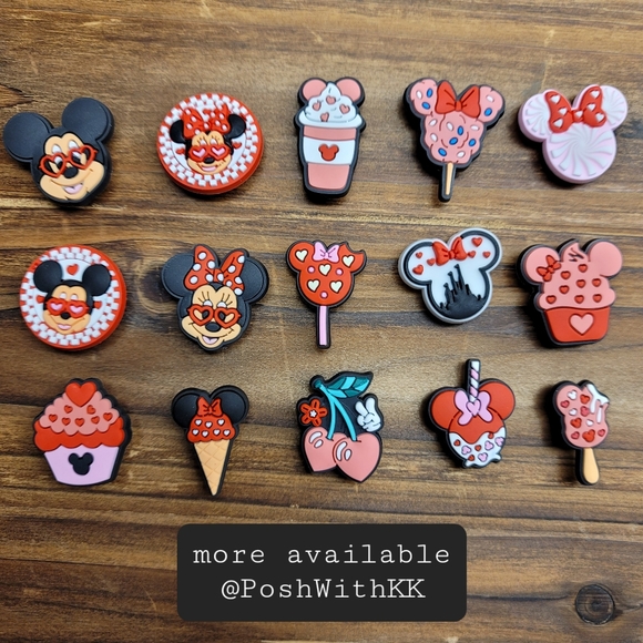 Mix & Match 4 for $10 Minnie Mouse Ice Cream Croc Charm - Picture 2 of 3